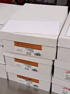 lot 80 image: Lot of (3 Boxes) Envelopes  No. 10 Regular  24#  Peel & Seel  White Wove 4-18x9-12 - Lindenmeyr Envelope 500-count ( 1500 total items )