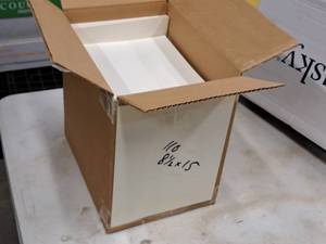lot 179 image: Lot of (2000 sheets) Sheets  110#  Silk  Ivory 8-12x11 - Domtar Utopia