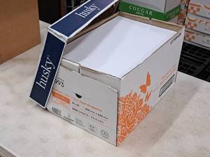 lot 178 image: Lot of (2000 sheets) Text Sheets  24#  Premium 11x17 - Domtar Husky