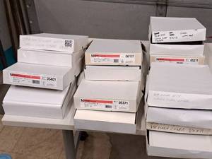 lot 199 image: Lot of (8) Assorted Paper Stock 8-12x11