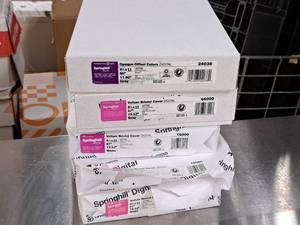 lot 226 image: Lot of (5 Packs) Sylvamo Springhill Assorted Color Paper Stock - Letter Size - Opaque Offset Colors Digital 60# Gray, Vellum Bristol Cover Digital 67# Gray and White 8-12x11 ( Total Items )