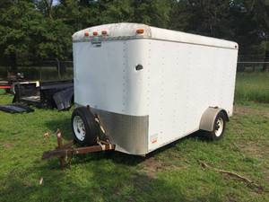 lot 102 image: Continental Cargo Enclosed Trailer 6 x 12