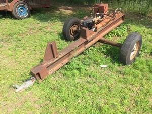 lot 105 image: Homemade Wood Splitter Project