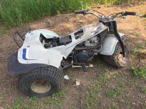 lot 110 image: Vintage Kawasaki 200 3 Wheeler ProjectParts
