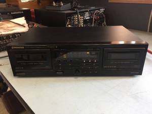 lot 134 image: Pioneer CT-W451R Double Cassette Deck