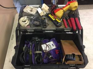 lot 169 image: Husky - Electronics Tool Box