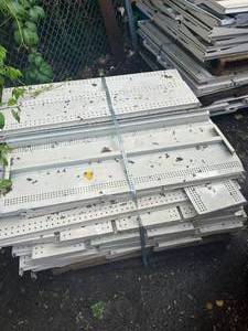 lot 10 image: GONDOLA SHELVING
