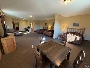 Lodge & UTV I Room #3 (3 Queen Beds) June 23rd - June 26th 2025 (3 Nights), 24H UTV (4 Seats) June 24th