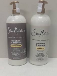 Shea Moisture Boosting Shampoo And Conditioner Natural Infusion, 34 Fl Oz Each