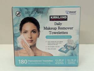 Kirkland Signature Daily Makeup Remover Towelettes, 180-count