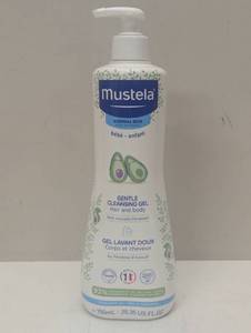 lot 6 image: Mustela Gentle Cleansing Gel Baby Body Wash and Baby Shampoo