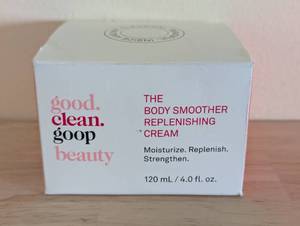lot 83 image: good.clean.goop beauty The Body Smoother Replenishing Moisturizer Cream with Ceramides and Niacinamide - 4 fl oz