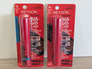 lot 87 image: 2 Pack Revlon Mascara, So Fierce Big Bad Lash Eye Makeup, Volumizing - .34 fl ozea