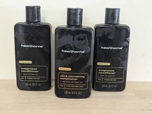 lot 53 image: 3 pack - Hawthorne Conditioners - 8 fl OzEa - Weightless and Ultra Nourishing