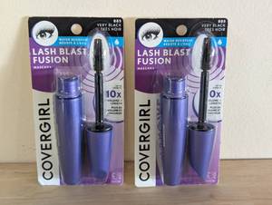 lot 77 image: 2 Pack - COVERGIRL LashBlast Fusion Mascara - 0.44 fl oz