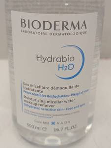 lot 8C image: Bioderma Hydrabio H2O Micellar Water Makeup Remover - 16.7 fl oz