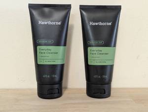 lot 49 image: Hawthorne Everyday Face Cleanser 4 oz ( 2 PACK ) Vegan w Aloe Extract