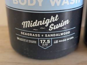 lot 106 image: Duke Cannon Thick Body Wash-Midnight Swim - 17.5 Oz