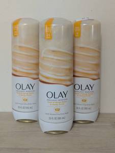 lot 23 image: 3 Pack Olay Indulgent Moisture Body Wash Notes of Mango Butter & Vanilla Orchid 20 OZEA