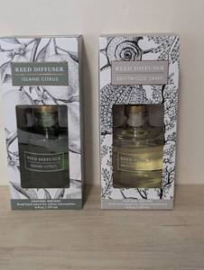 lot 40 image: Set of 2 - Bellevue Reed Diffuser - Island Citrus & Driftwood Sand - 6 Fl OzEa