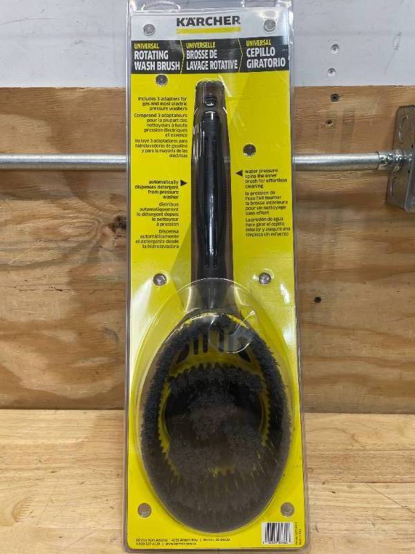 lot 101 image: Karcher Universal Rotating Wash Brush