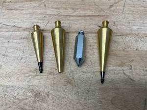 lot 79 image: Lot of 4- Plumb Bobs