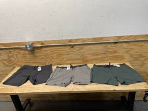 lot 82 image: ASCEND Lot of 3 Pairs of- Mens Shorts- XL