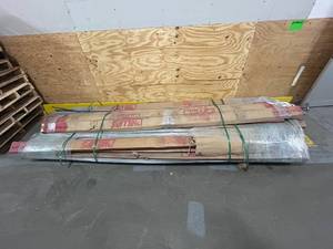 lot 112 image: CLARKDIETRICH Lot of 17 Cases of- 12 in. x 10 ft. L-Trim Metal Wall Framing Studs (50 pcs per case)