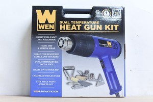 lot 124 image: WEN Dual Temperature Heat Gun Kit