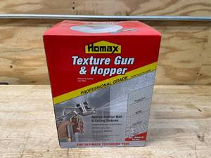 lot 24 image: HOMAX Pro Gun and Hopper for Spray Texture Repair
