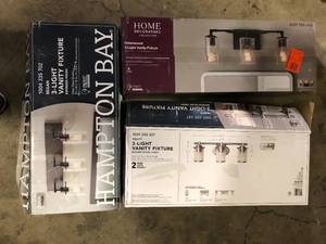 lot 22 image: Lot of Assorted Lighting Various Models and Conditions  Customer Returns See Pictures