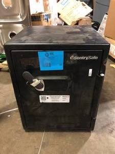 lot 35 image: SentrySafe 2.0 cu. ft. Fireproof and Waterproof Safe with Touchscreen Combination Lock Damaged    Customer Returns See Pictures