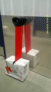 lot 21 image: Box of 6 Brand New PolyPlastic Snow Shovels