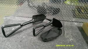 lot 32 image: 2 Camping, Hiking, Survival Shovels