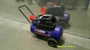 lot 63 image: Campbell Hausfeld13 Gal. Compressor