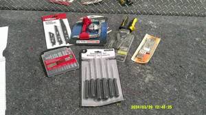 lot 58 image: Assorted New Unopened Tools Lot