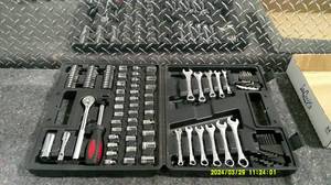 lot 36 image: Hyper Tough 113 Piece Mechanic Toolset.