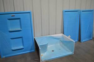 lot B-76 image: New Fiber Glass Shower Surround