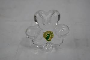 lot 148 image: Waterford Crystal Shamrock Made in Ireland