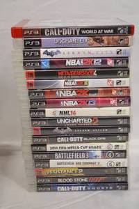 lot 168 image: 18 PS3 games