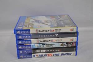 lot 171 image: lot of 6 PS4 games