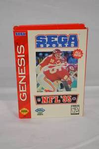 lot 174 image: Sega Genesis NFL 1995 game