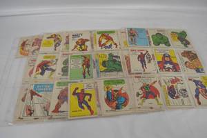 lot A-182 image: 1967 Marvel Comics Sticker Cards