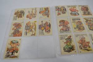lot A-186 image: 1969 Donruss Odd Rods Sticker Cards