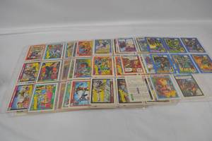lot 187 image: 1990s Marvel card collection.
