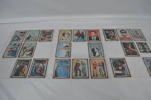 lot 188 image: 1966 Batman Cards. Lot of 22 cards.
