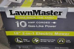 lot 211 image: Lawn Master Electric Mower