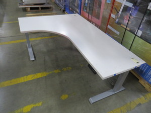 lot 3 image: Allsteel Adjustable-Height Desk(Standing Desk)