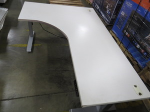 lot 4 image: Allsteel Adjustable-Height Desk(Standing Desk)