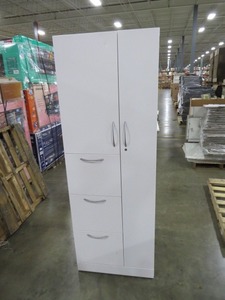 lot 11 image: Tall Filing Cabinet with Hanging Storage - 24 x 24 x 68